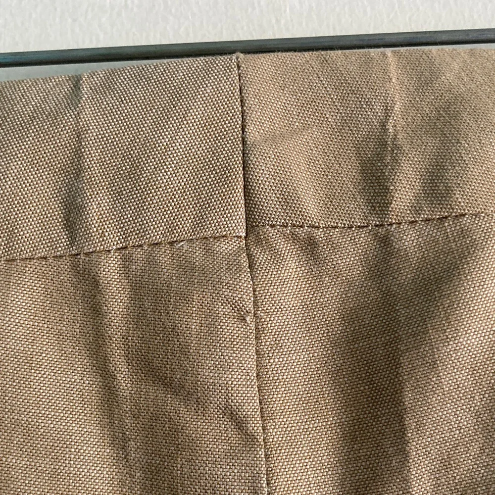 Bonobos Slim Fit Trousers Mens Size 34 X 30 Tan Cotton Dress Pants Summer Casual